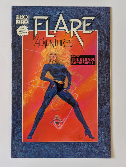 Flare Adventures #6 Heroic Publishing Comic Book