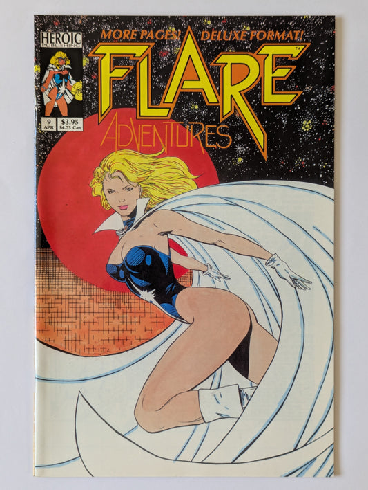 Flare Adventures #9 Heroic Publishing Comic Book