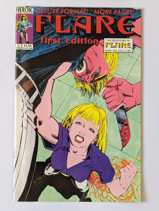 Flare First Edition #5 Heroic Publishing Comic Book