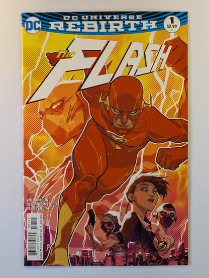 The Flash # 1DC Universe Rebirth DC Comic Book