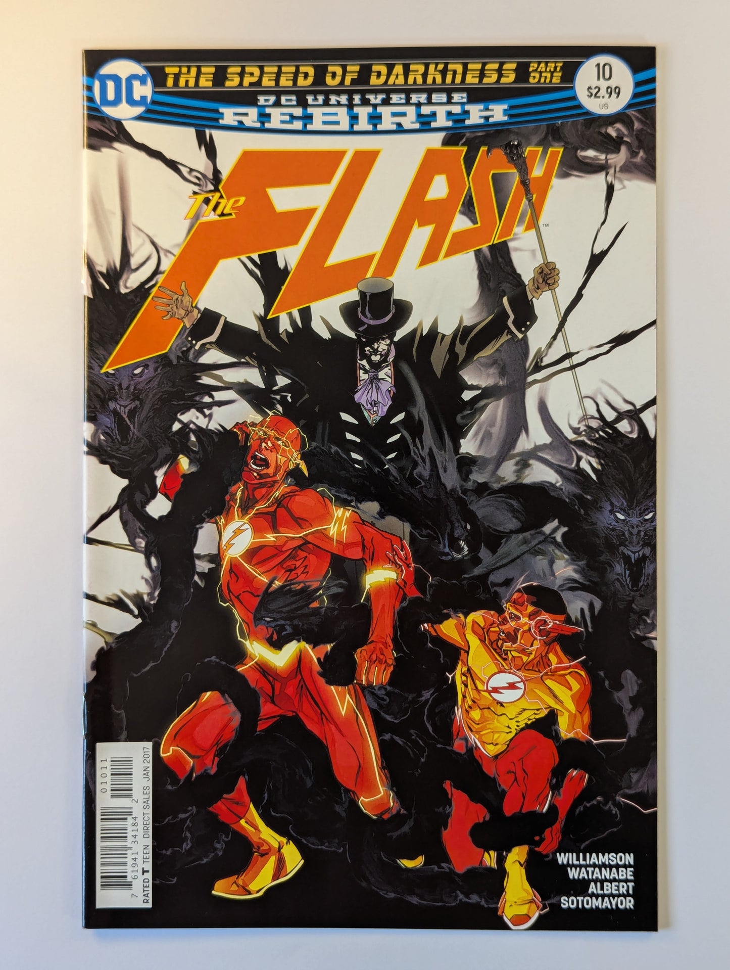 The Flash #10 DC Universe Rebirth DC Comic Book