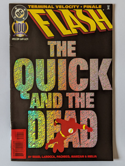 The Flash #100 DC Comic Book