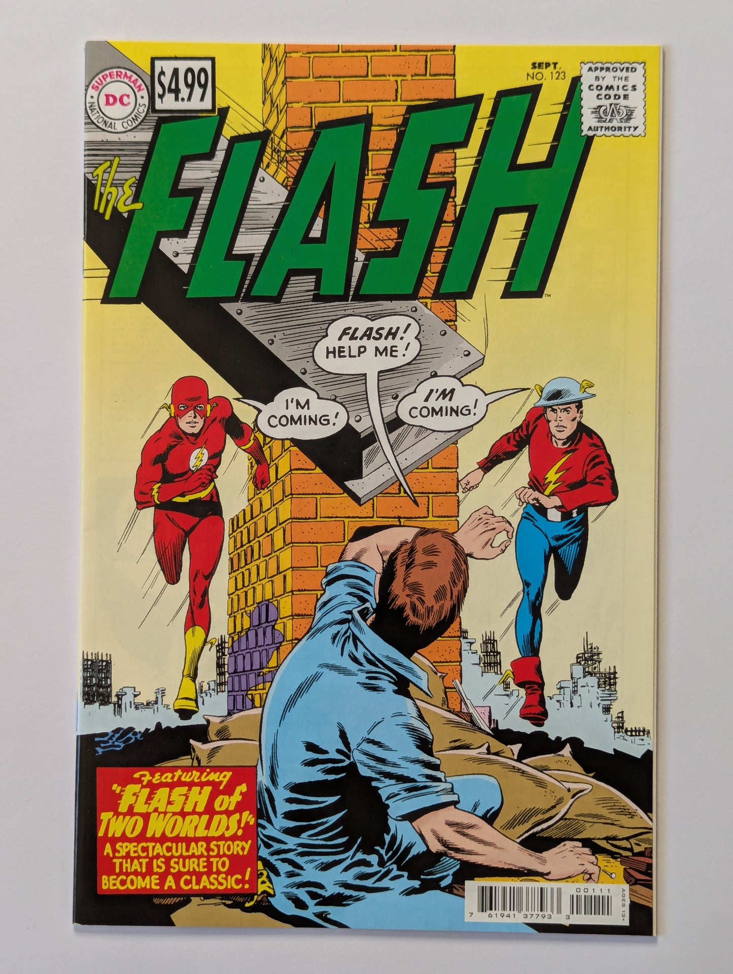 The Flash #123 DC Comic Book