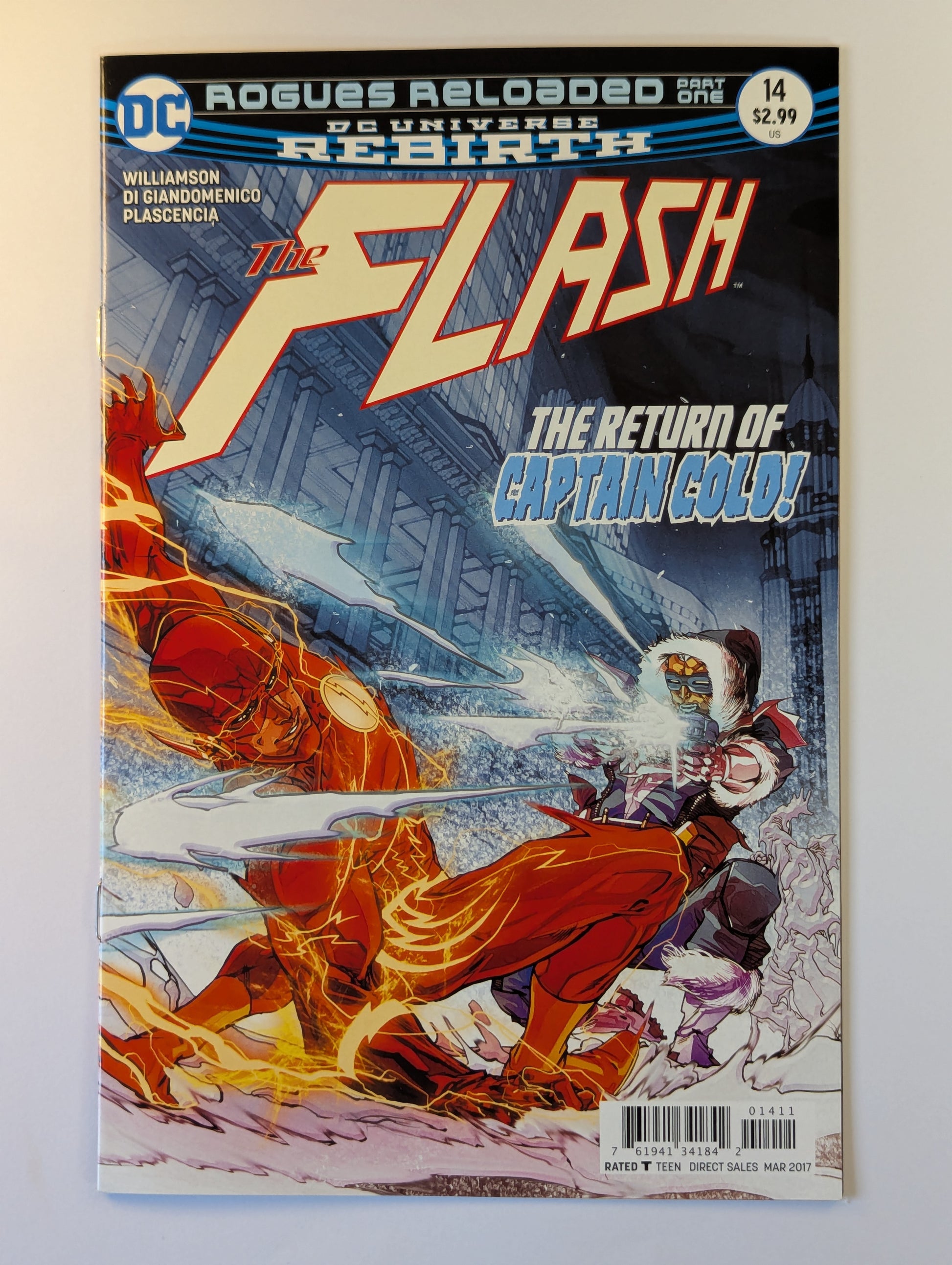 The Flash #14 DC Universe Rebirth DC Comic Book