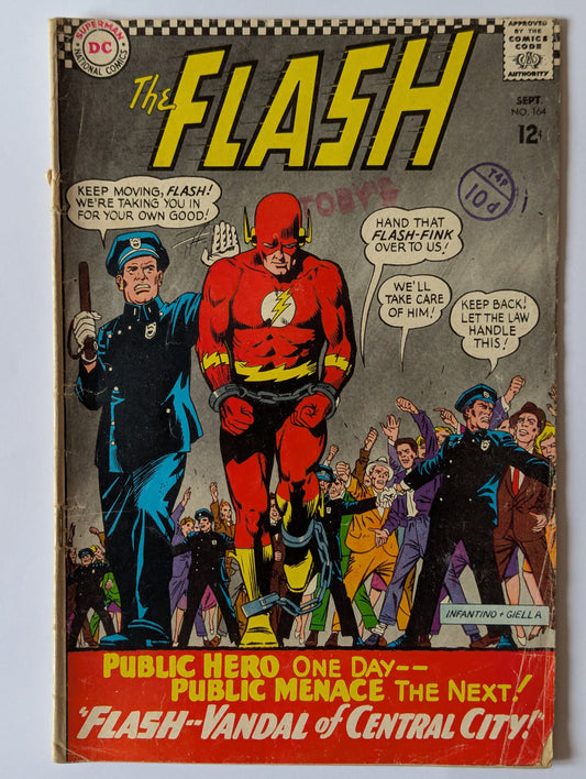The Flash #164 DC Comic Book