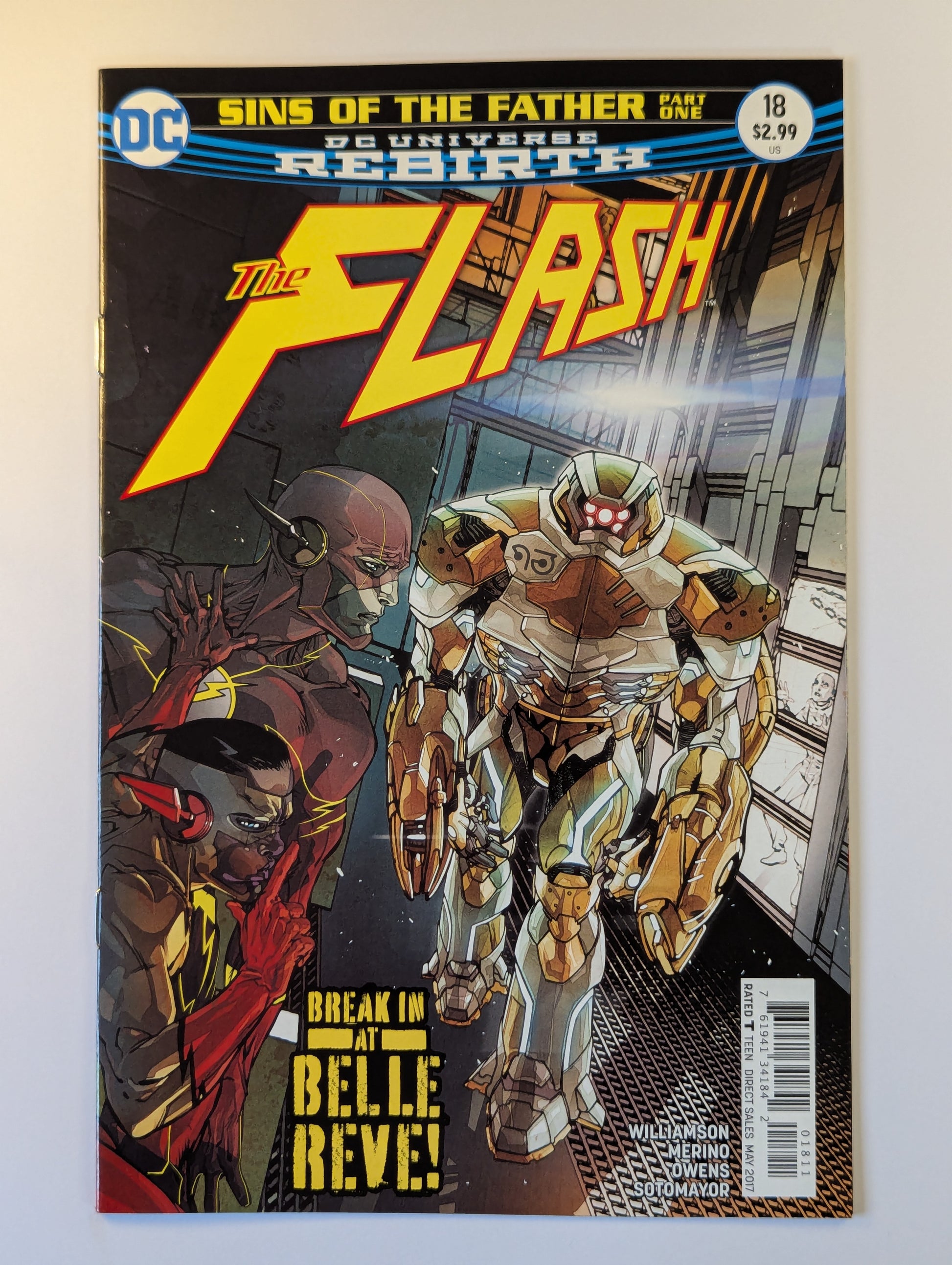 The Flash #18 DC Universe Rebirth DC Comic Book