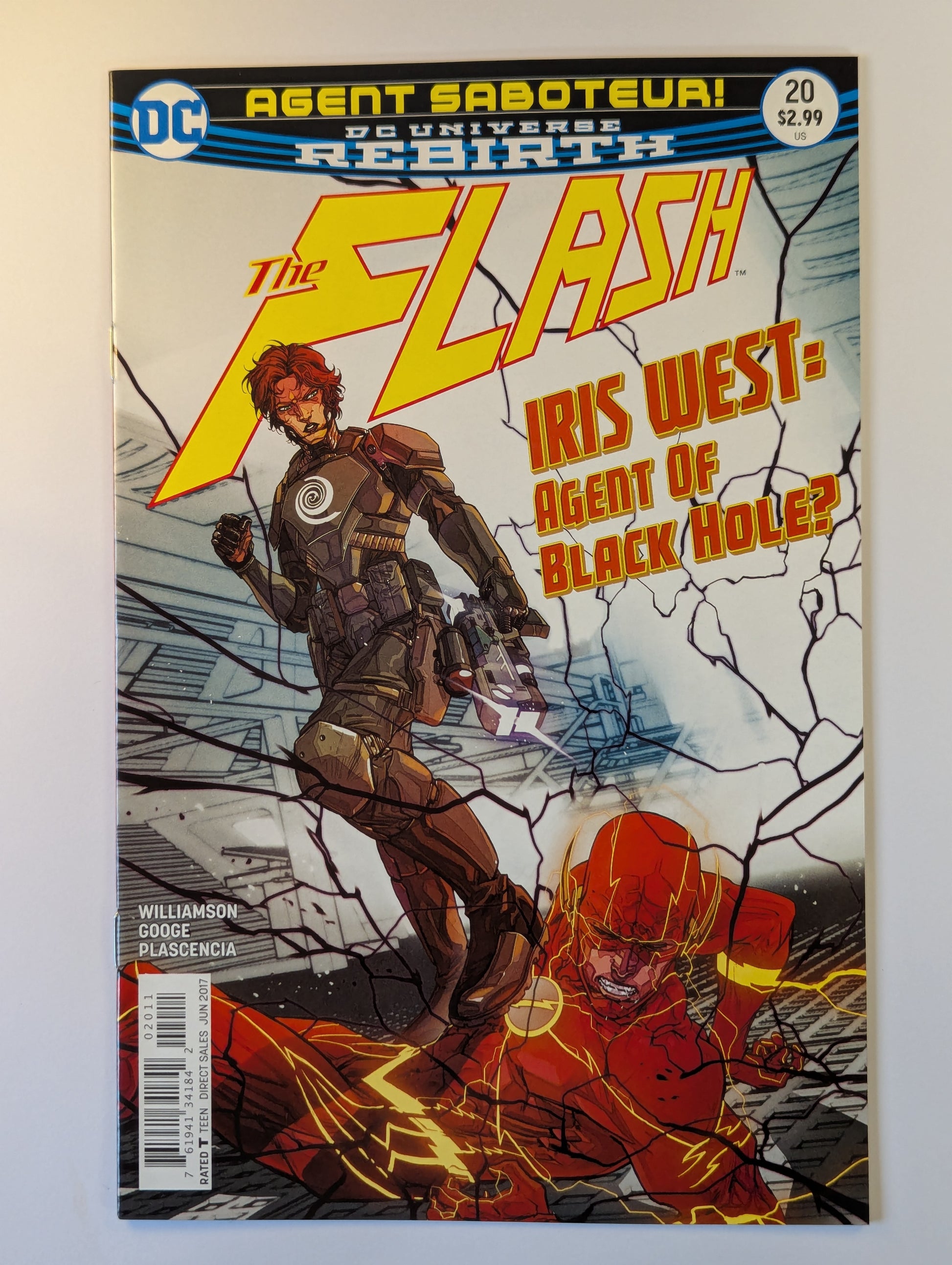 The Flash #20 DC Universe Rebirth DC Comic Book