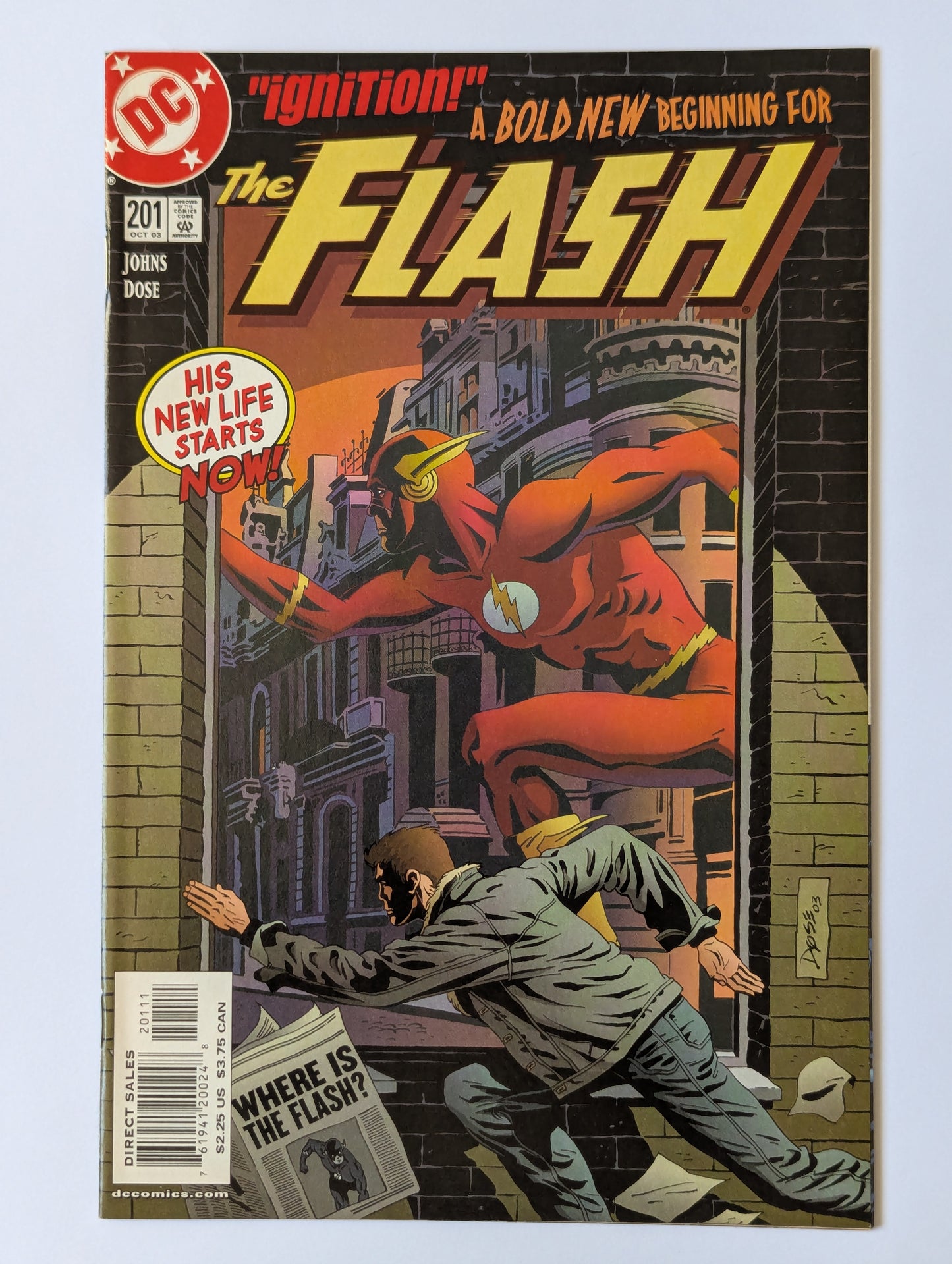 The Flash #201 DC Comic Book