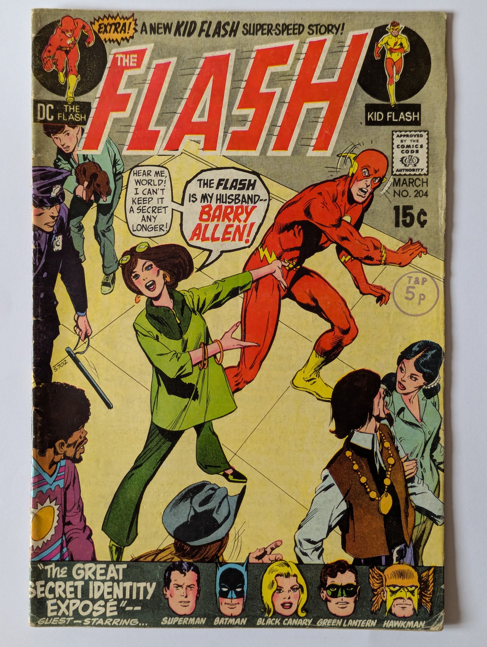 The Flash #204 DC Comic Book