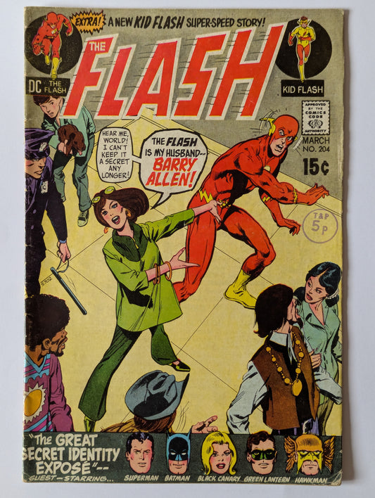 The Flash #204 DC Comic Book
