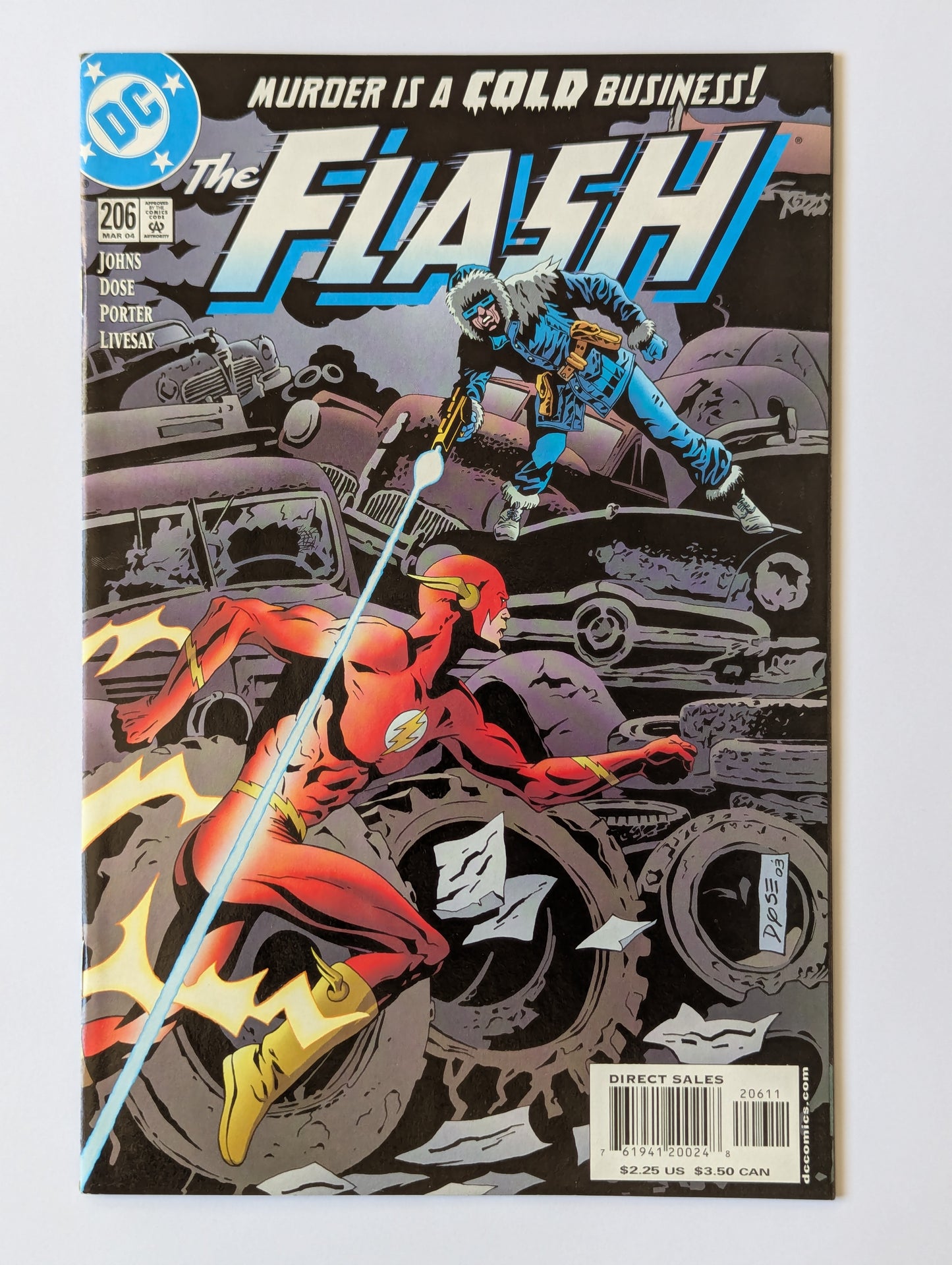The Flash #206 DC Comic Book
