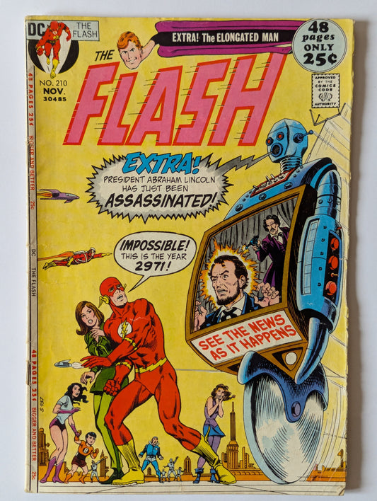 The Flash #210 DC Comic Book