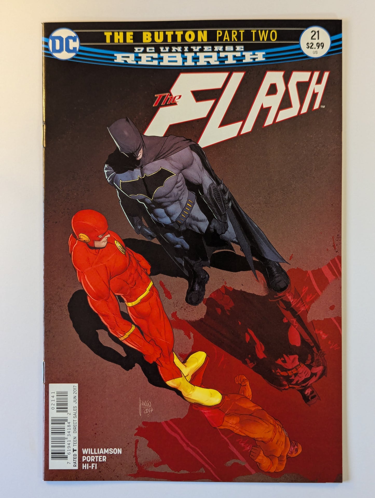 The Flash #21 DC Universe Rebirth DC Comic Book