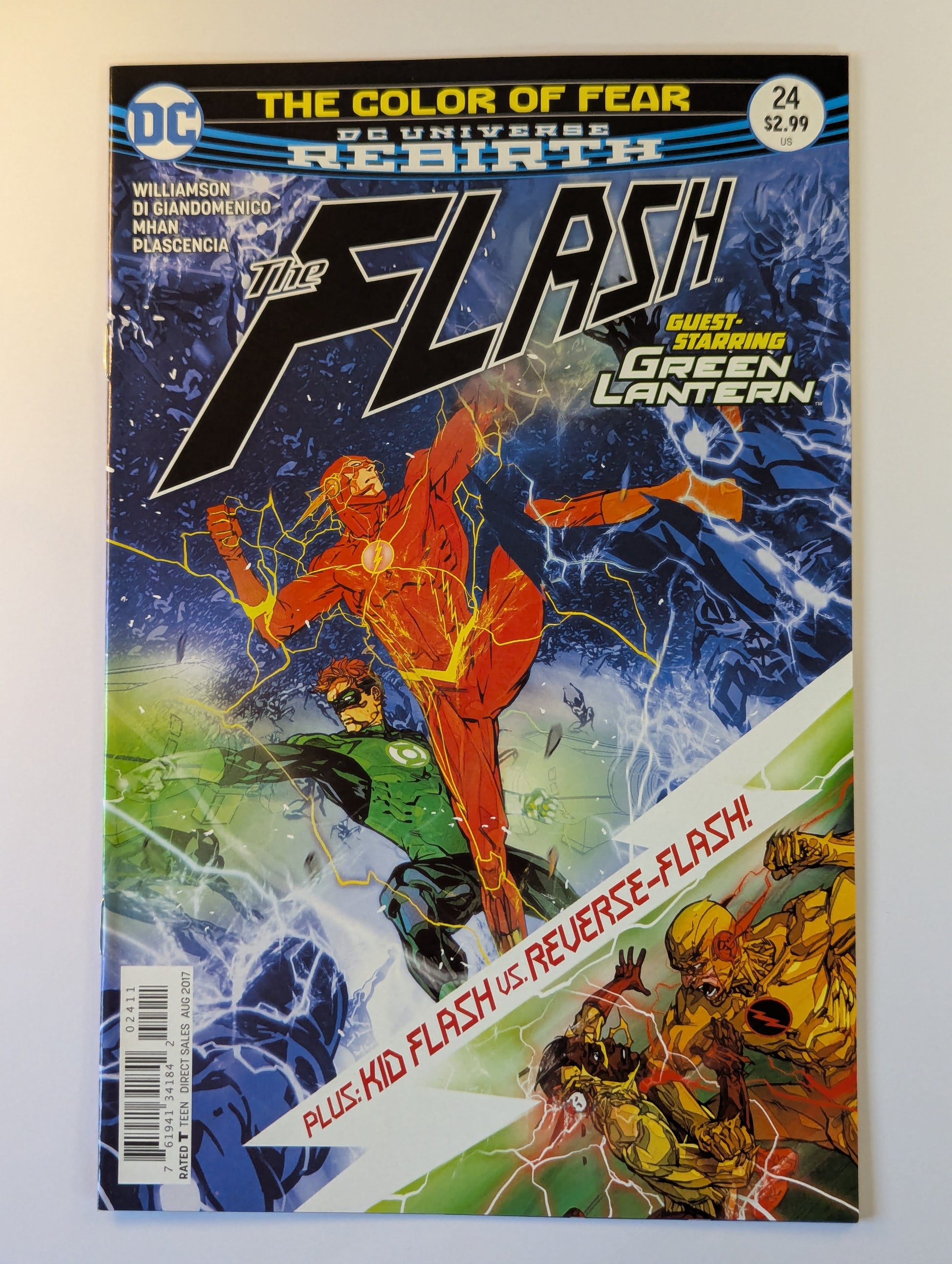 The Flash #24 DC Universe Rebirth DC Comic Book