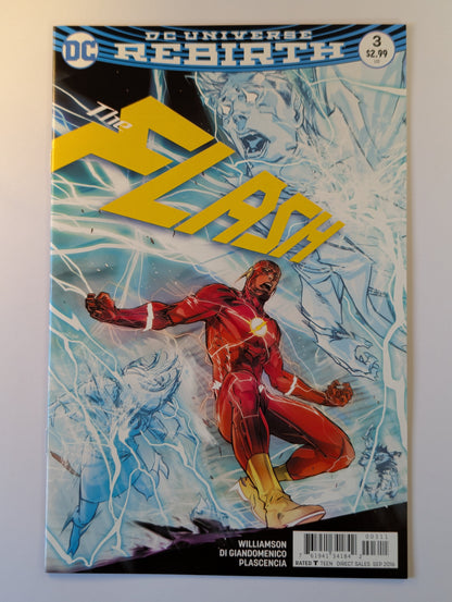 The Flash #3 DC Universe Rebirth DC Comic Book