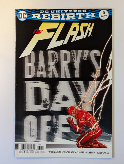 The Flash #5 DC Universe Rebirth DC Comic Book