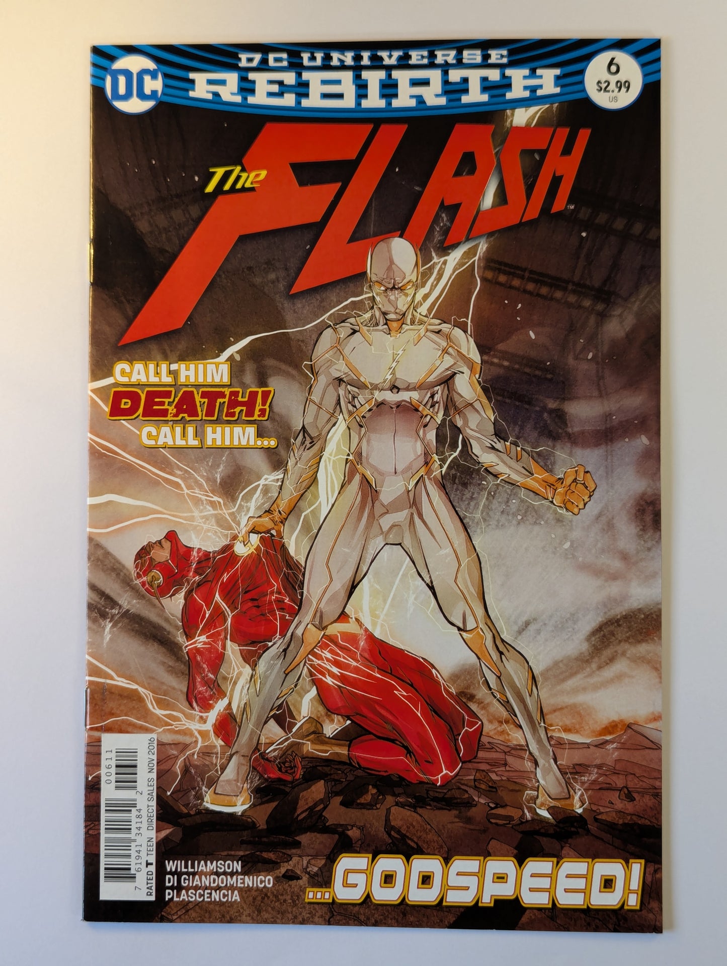 The Flash #6 DC Universe Rebirth DC Comic Book
