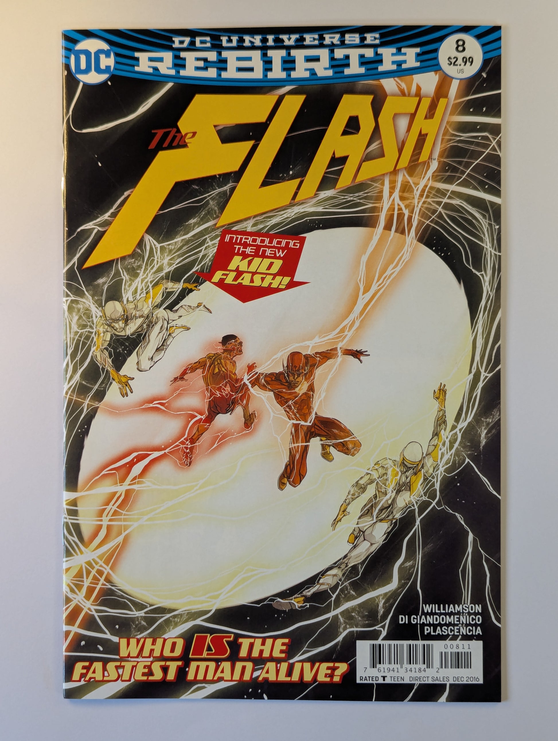 The Flash #8 DC Universe Rebirth DC Comic Book