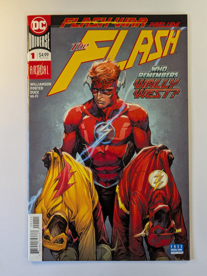 The Flash Annual #1 DC Universe Rebirth DC Comic Book
