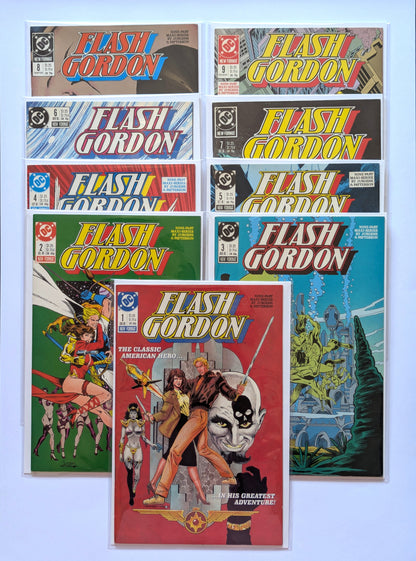Flash Gordon #1-9 Limited Series Complete Comic Book Set