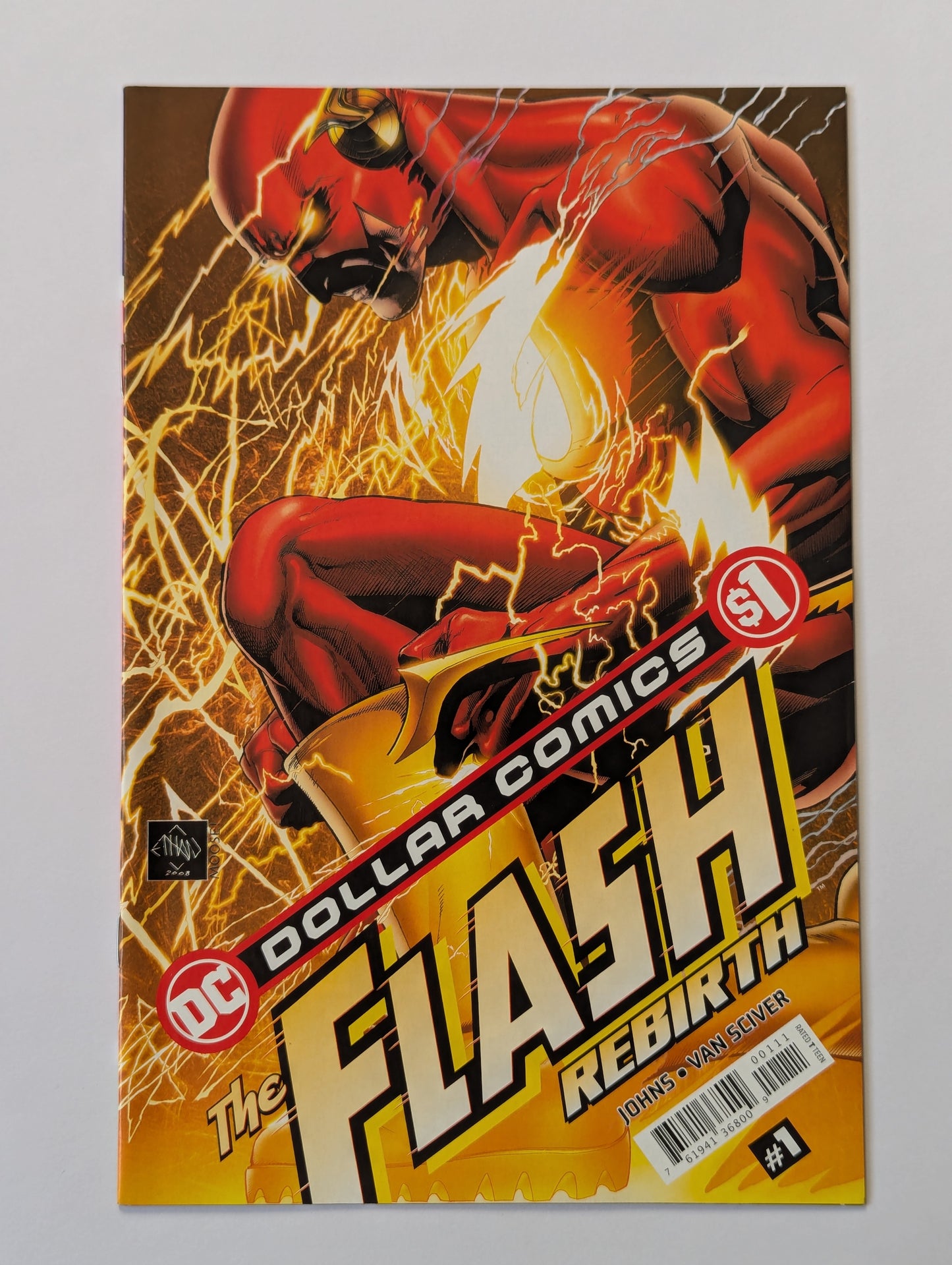 The Flash Rebirth #1 DC Comic Book