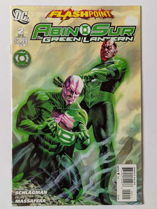 Flashpoint Abin Sur The Green Lantern #2 DC Comic Book