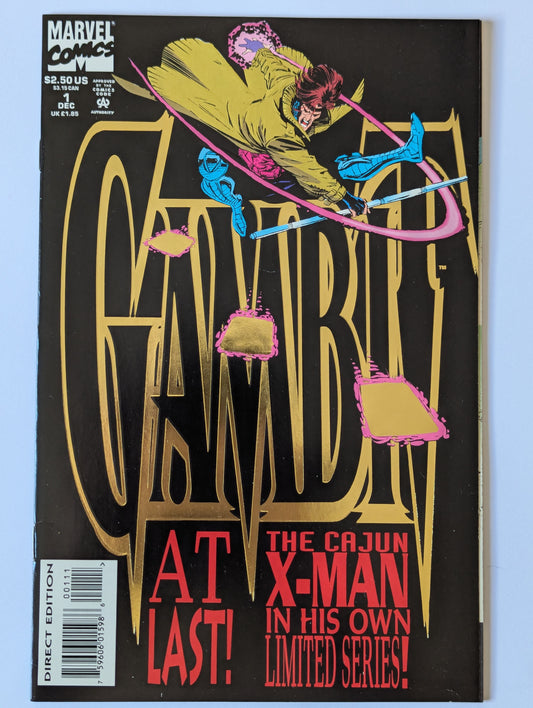 Gambit Limited Series #1 Marvel Comic Book