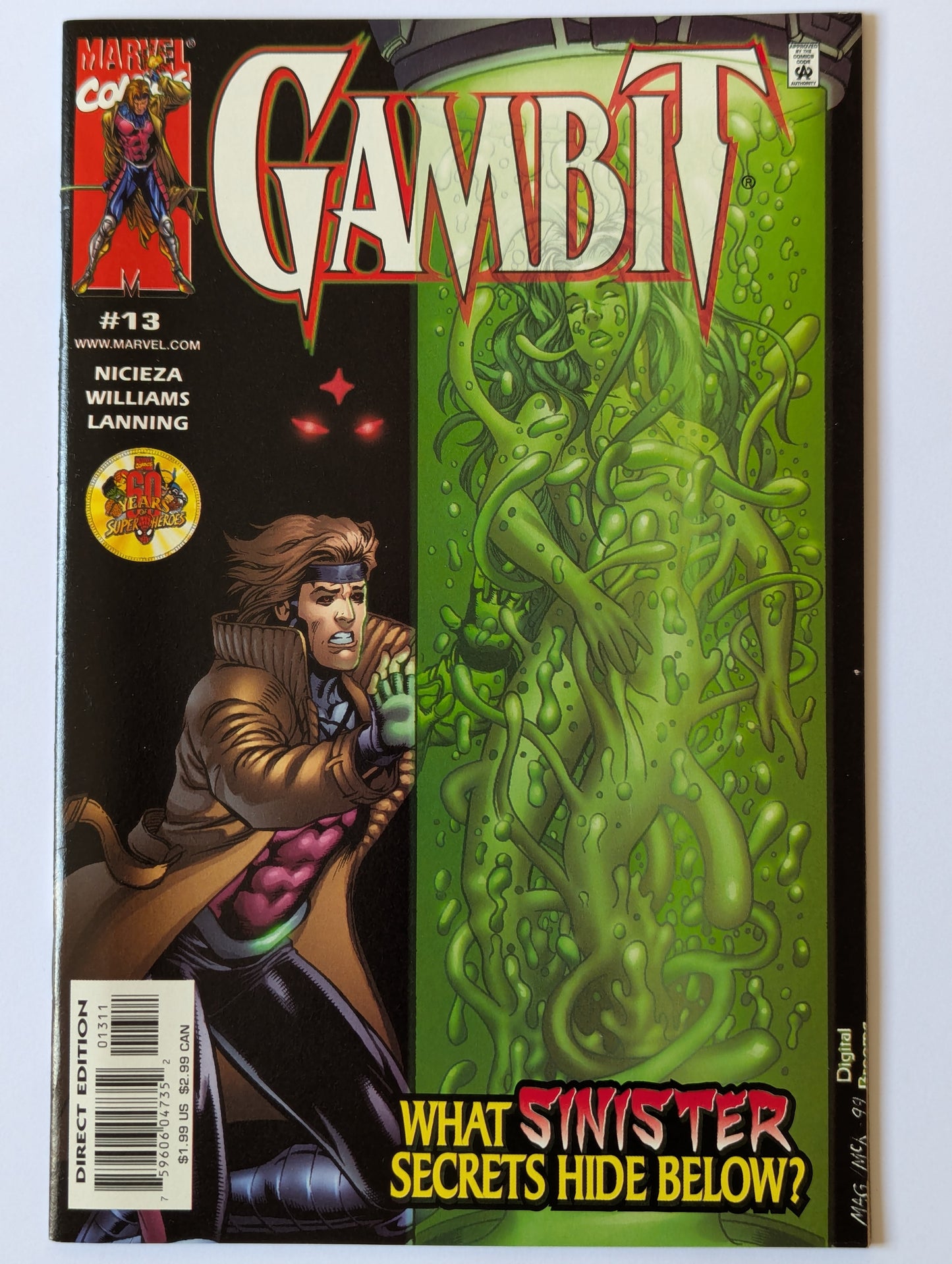 Gambit #13 Marvel Comic Book