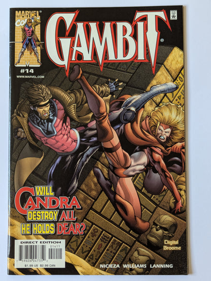 Gambit #14 Marvel Comic Book