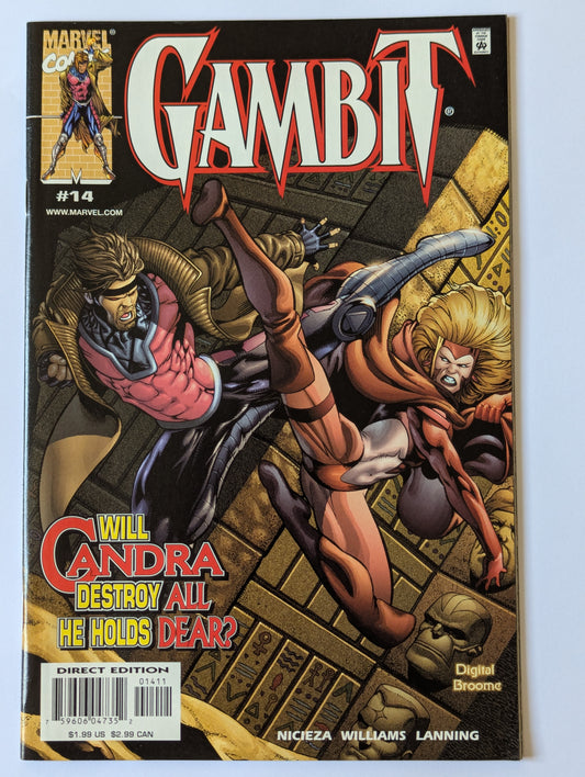 Gambit #14 Marvel Comic Book