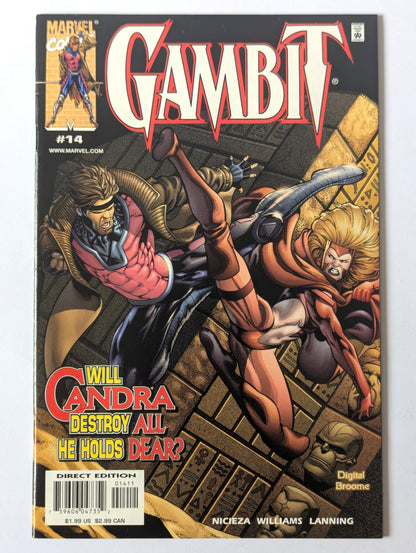 Gambit #14 Marvel Comic Book