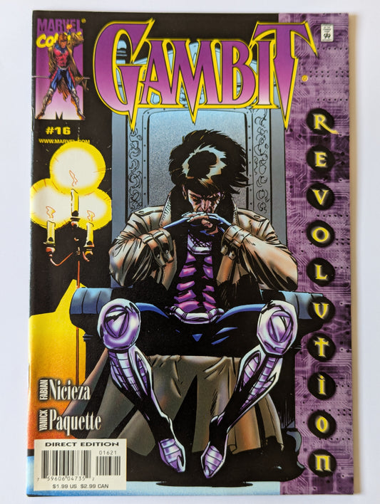 Gambit #16 Marvel Comic Book