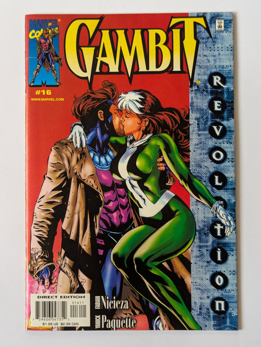 Gambit #16 Marvel Comic Book