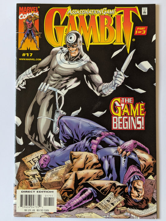Gambit #17 Marvel Comic Book