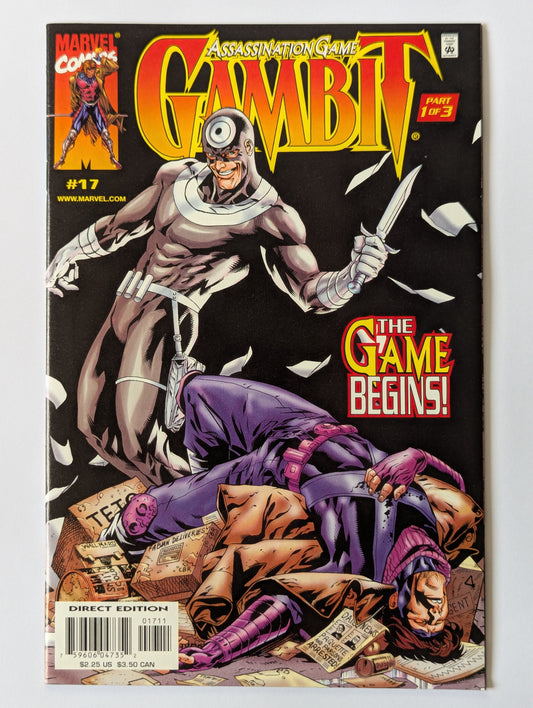 Gambit #17 Marvel Comic Book