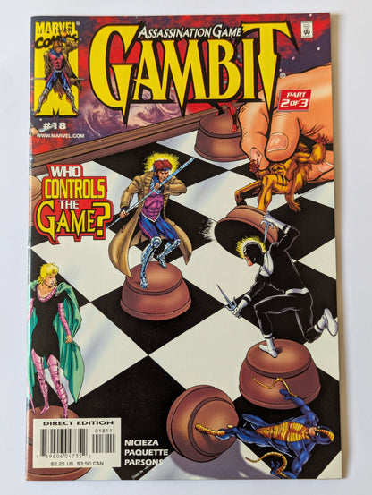 Gambit #18 Marvel Comic Book