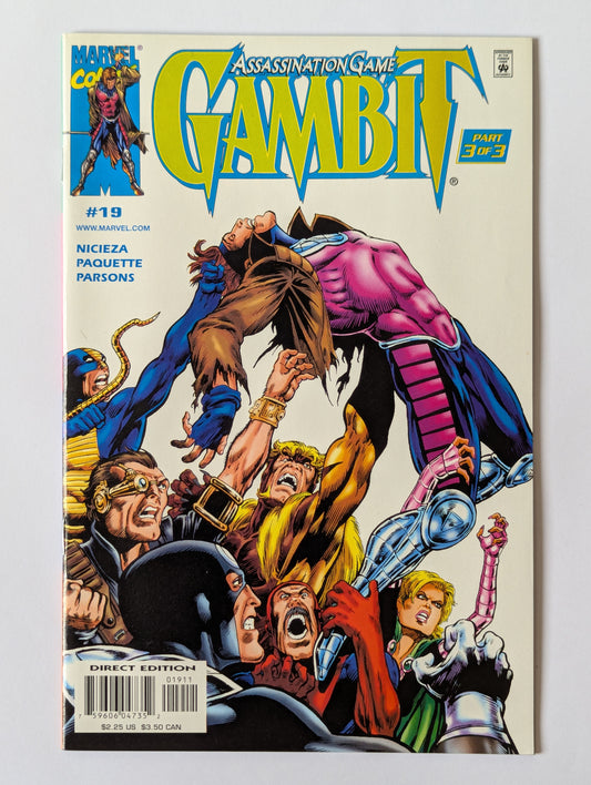 Gambit #19 Marvel Comic Book