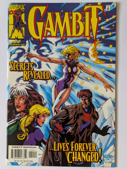 Gambit #20 Marvel Comic Book
