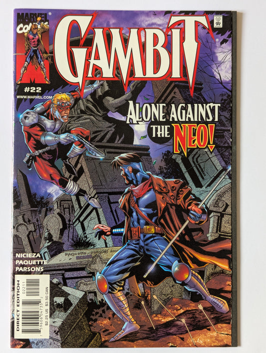 Gambit #22 Marvel Comic Book