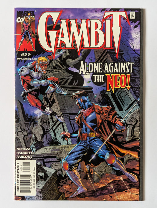 Gambit #22 Marvel Comic Book
