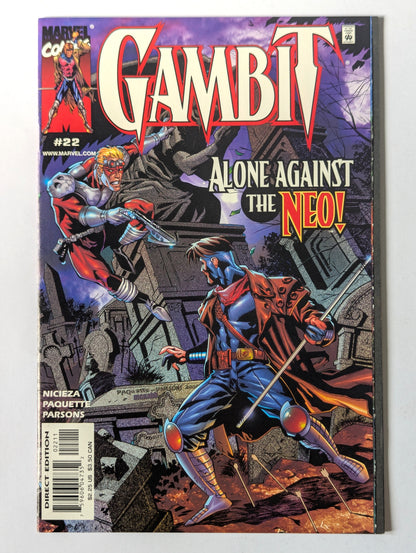 Gambit #22 Marvel Comic Book
