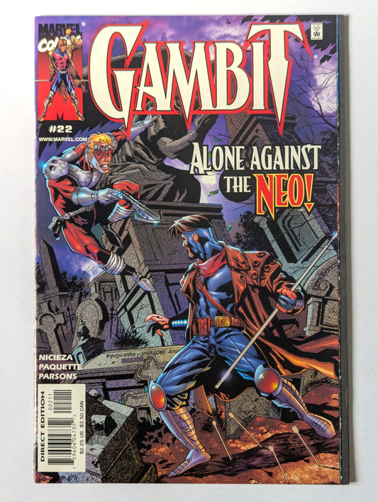 Gambit #22 Marvel Comic Book