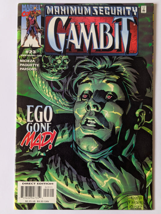 Gambit #23 Marvel Comic Book