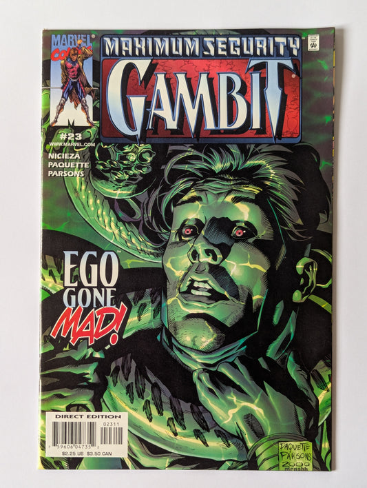 Gambit #23 Marvel Comic Book