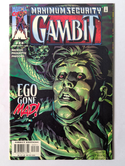 Gambit #23 Marvel Comic Book
