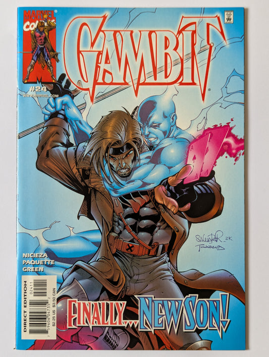Gambit #24 Marvel Comic Book