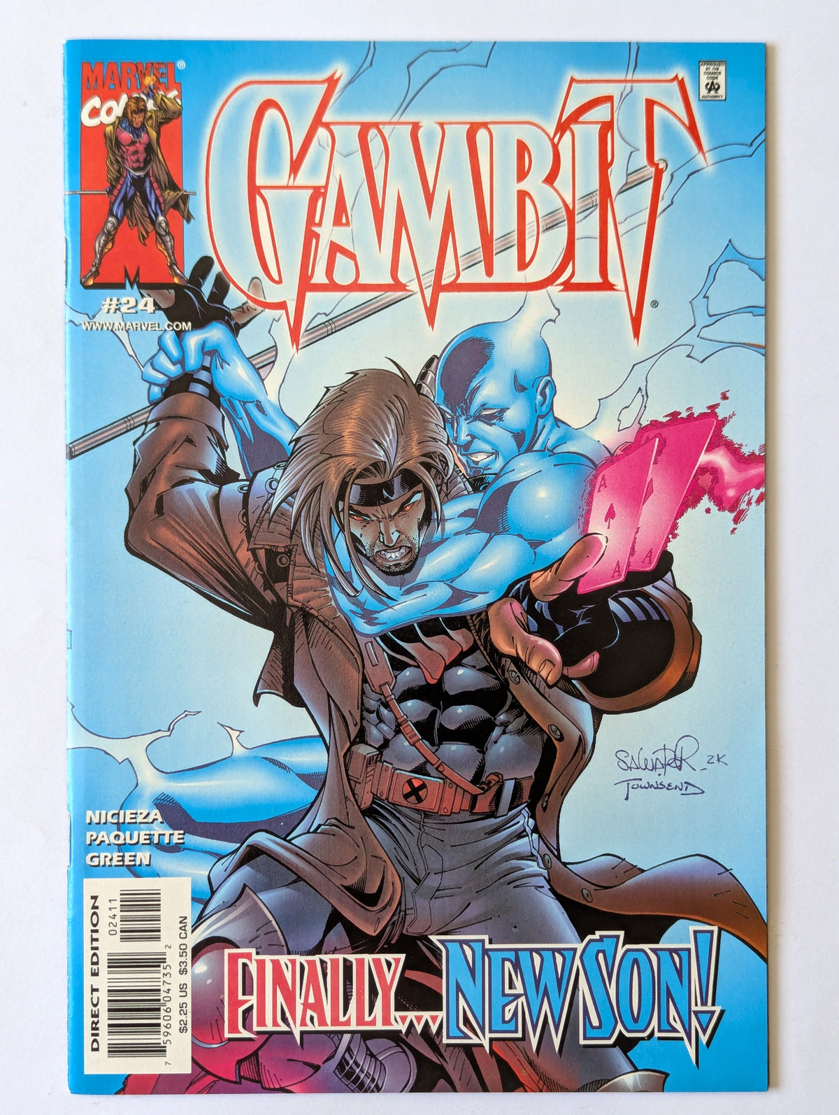 Gambit #24 Marvel Comic Book