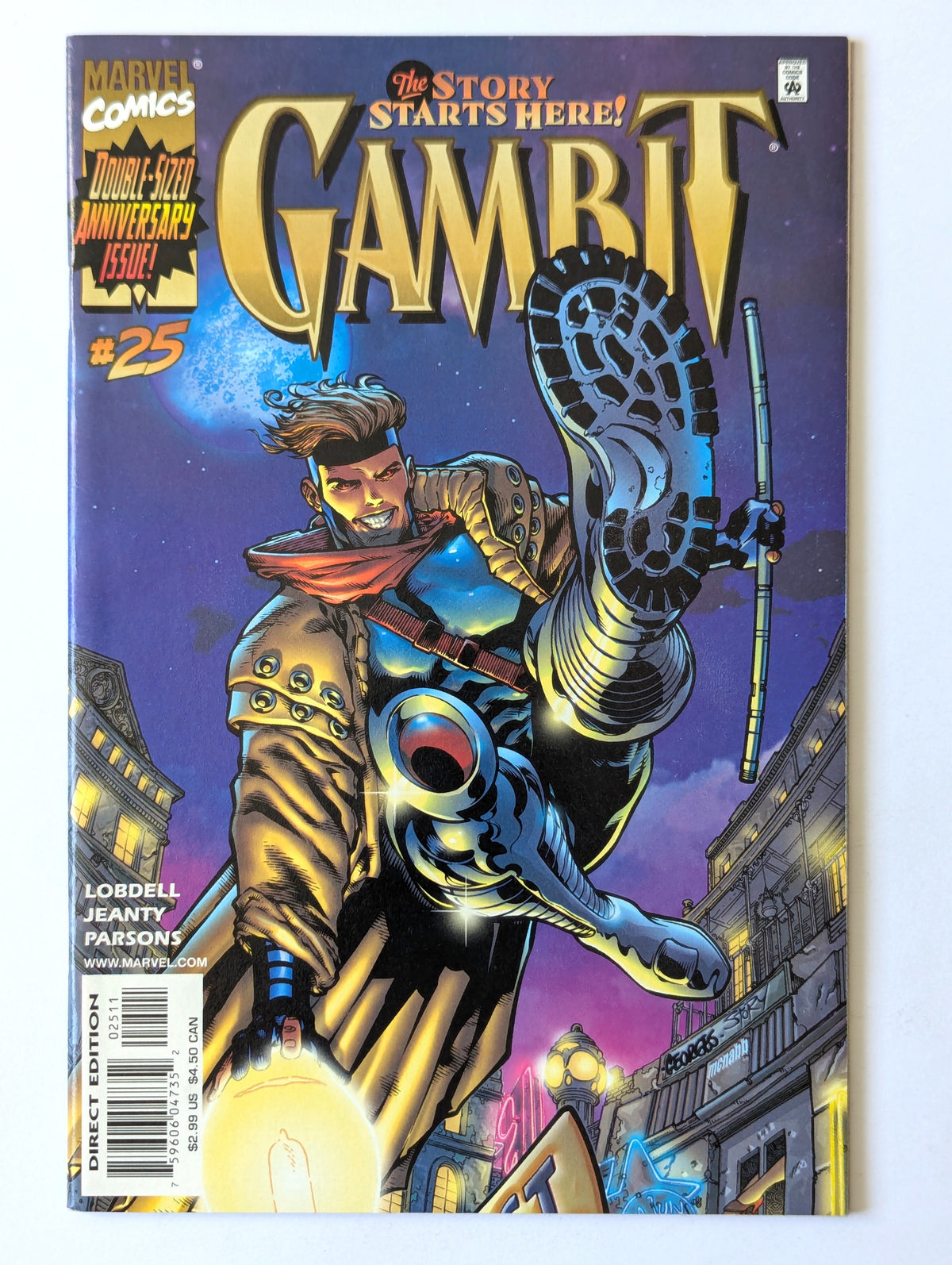 Gambit #25 Marvel Comic Book