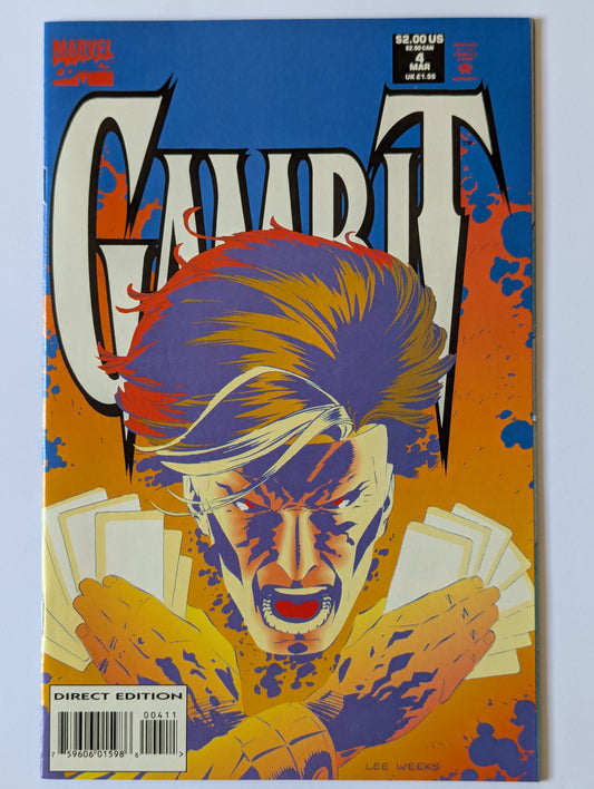 Gambit Limited Series #4 Marvel Comic Book