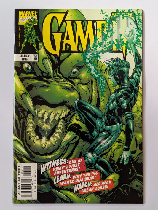 Gambit #6 Marvel Comic Book